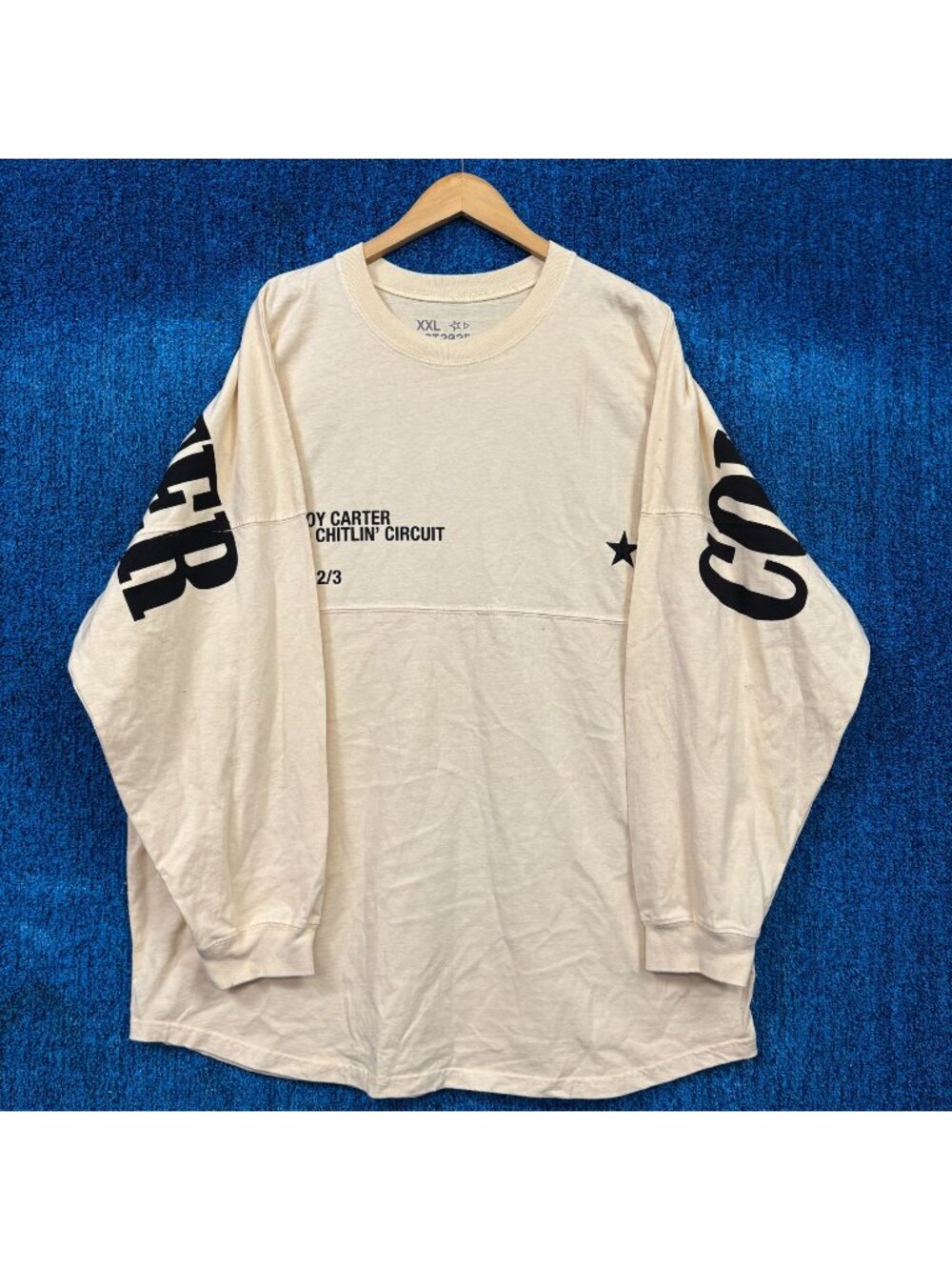 Beyoncé Cowboy Carter Tour Beige Spirit Jersey Size XXL